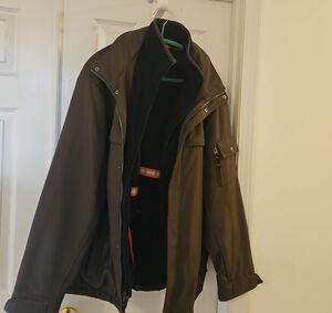 Men's Classic Olive Bomber Jacket